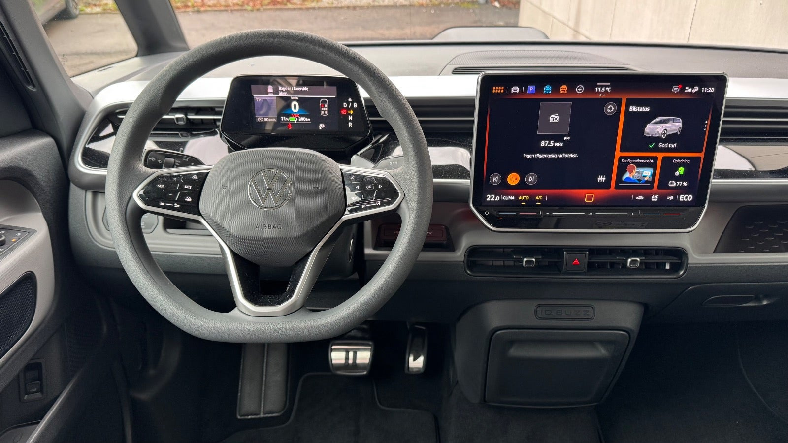 Blå VW ID.Buzz fra 2026