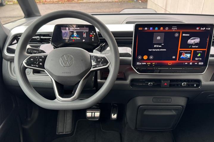 Blå VW ID.Buzz fra 2026