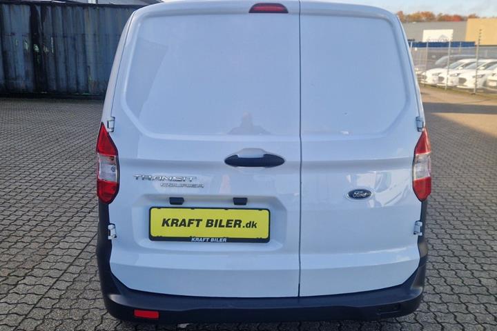 Hvid Ford Transit Courier fra 2020