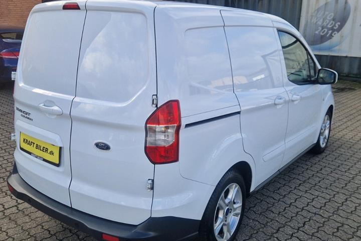 Hvid Ford Transit Courier fra 2021