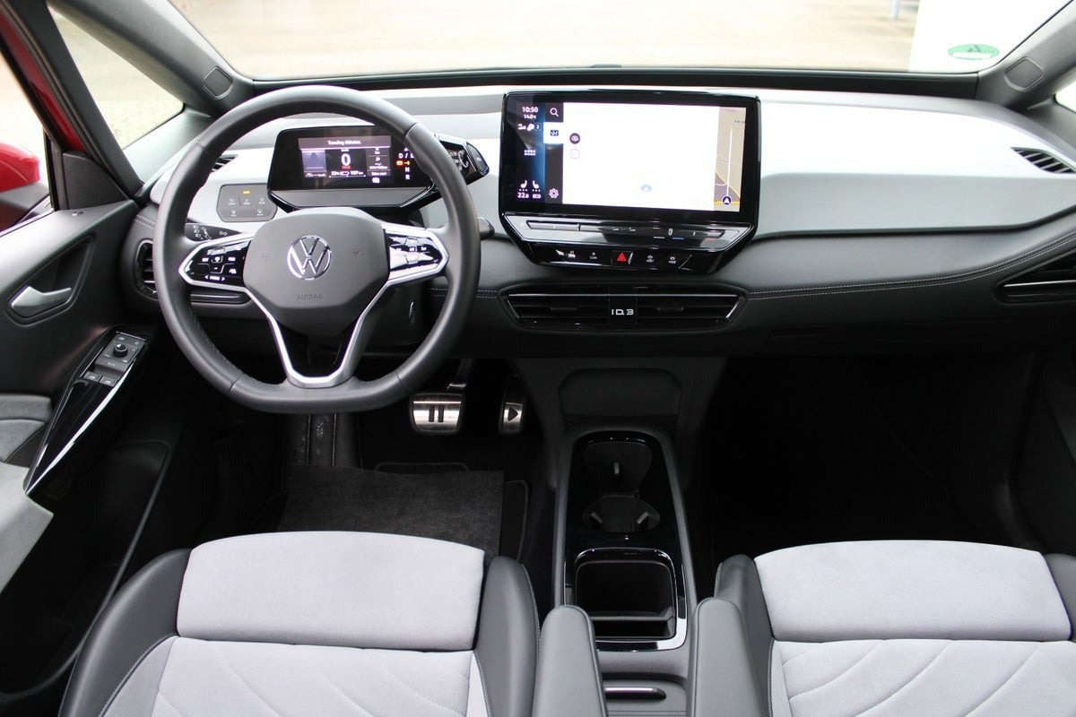 Grå VW ID.3 fra 2023