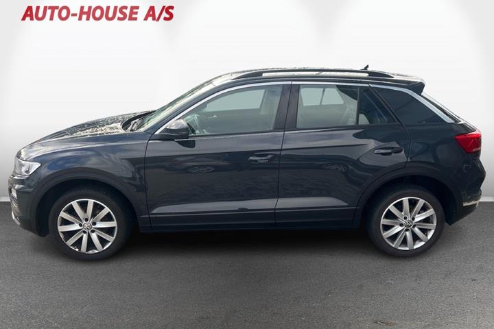 Grå VW T-Roc fra 2019