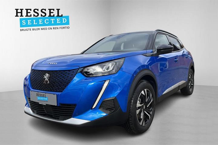 Hvid Peugeot e-2008 fra 2023