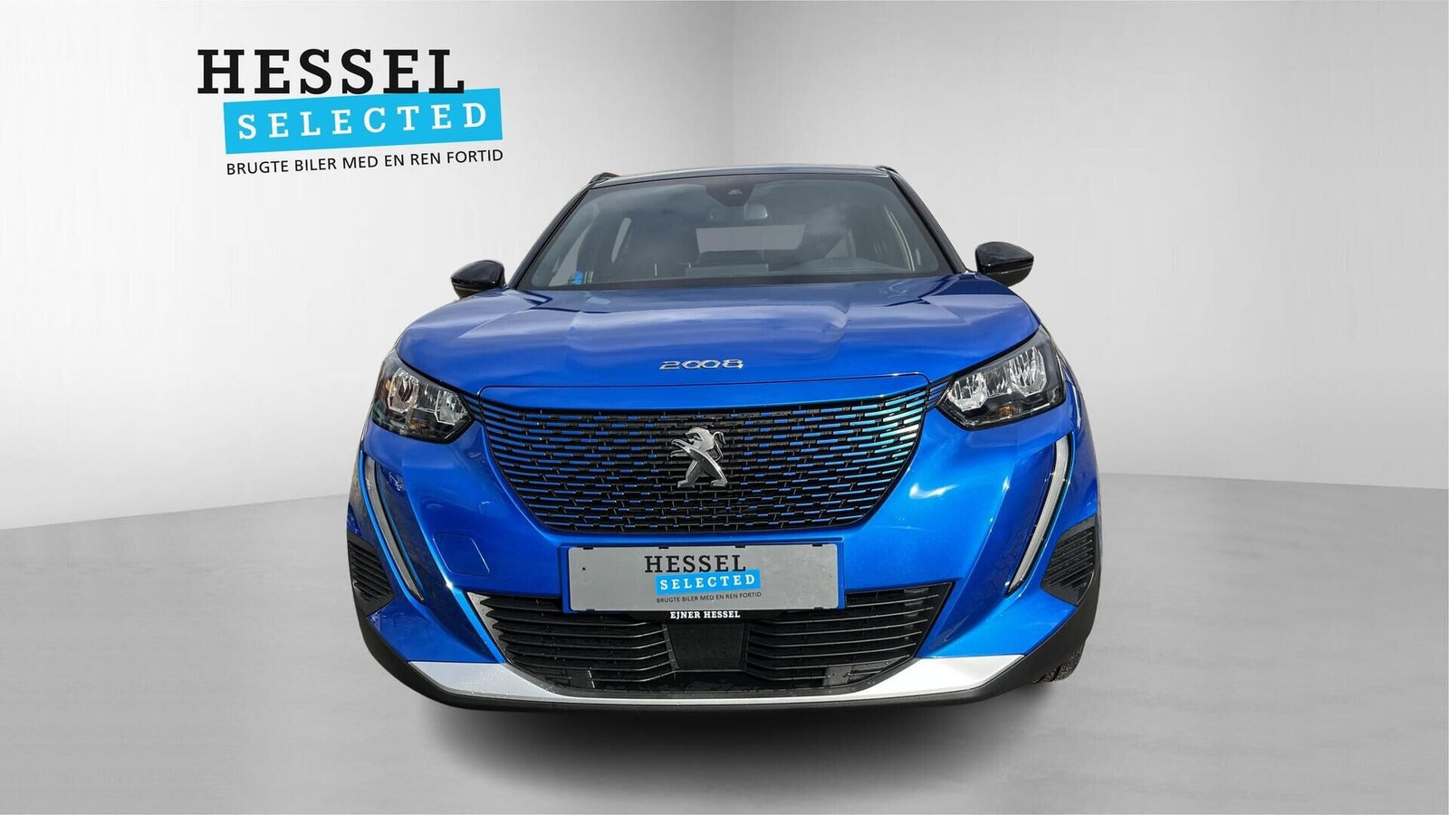 Hvid Peugeot e-2008 fra 2023