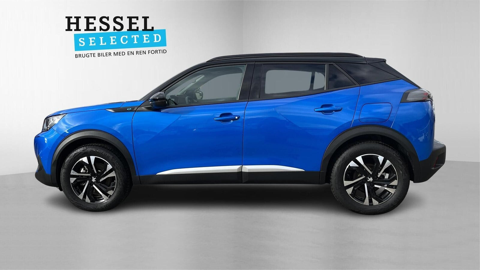 Hvid Peugeot e-2008 fra 2023