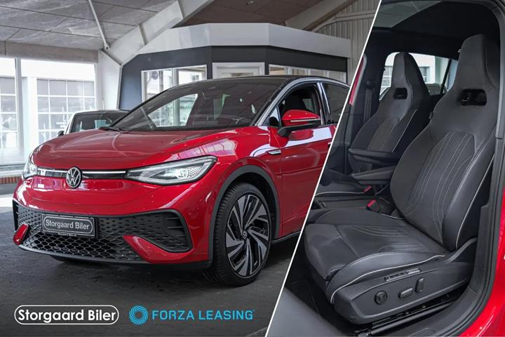 Rød VW ID.5 fra 2023