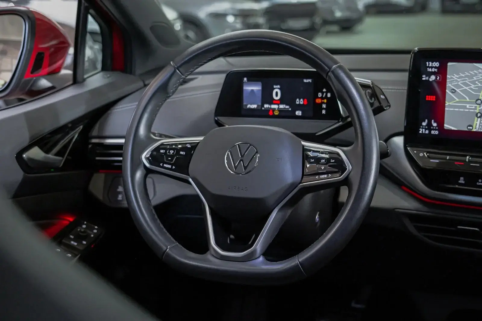 Rød VW ID.5 fra 2023