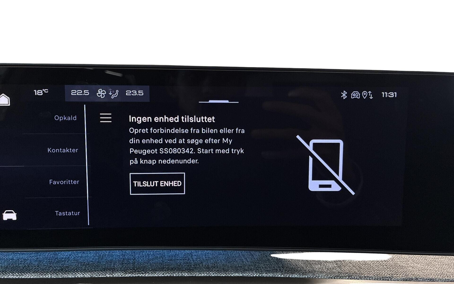 Sort Peugeot e-3008 fra 2025
