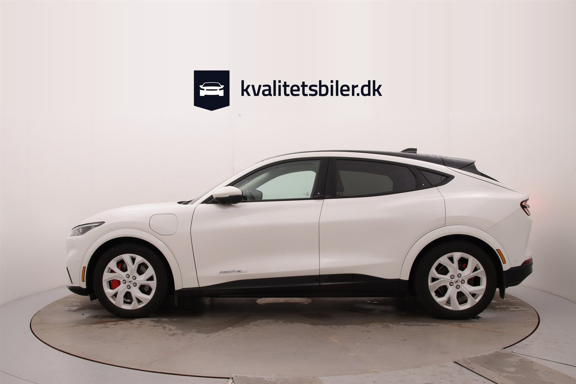 Hvid Ford Mustang Mach-E fra 2022