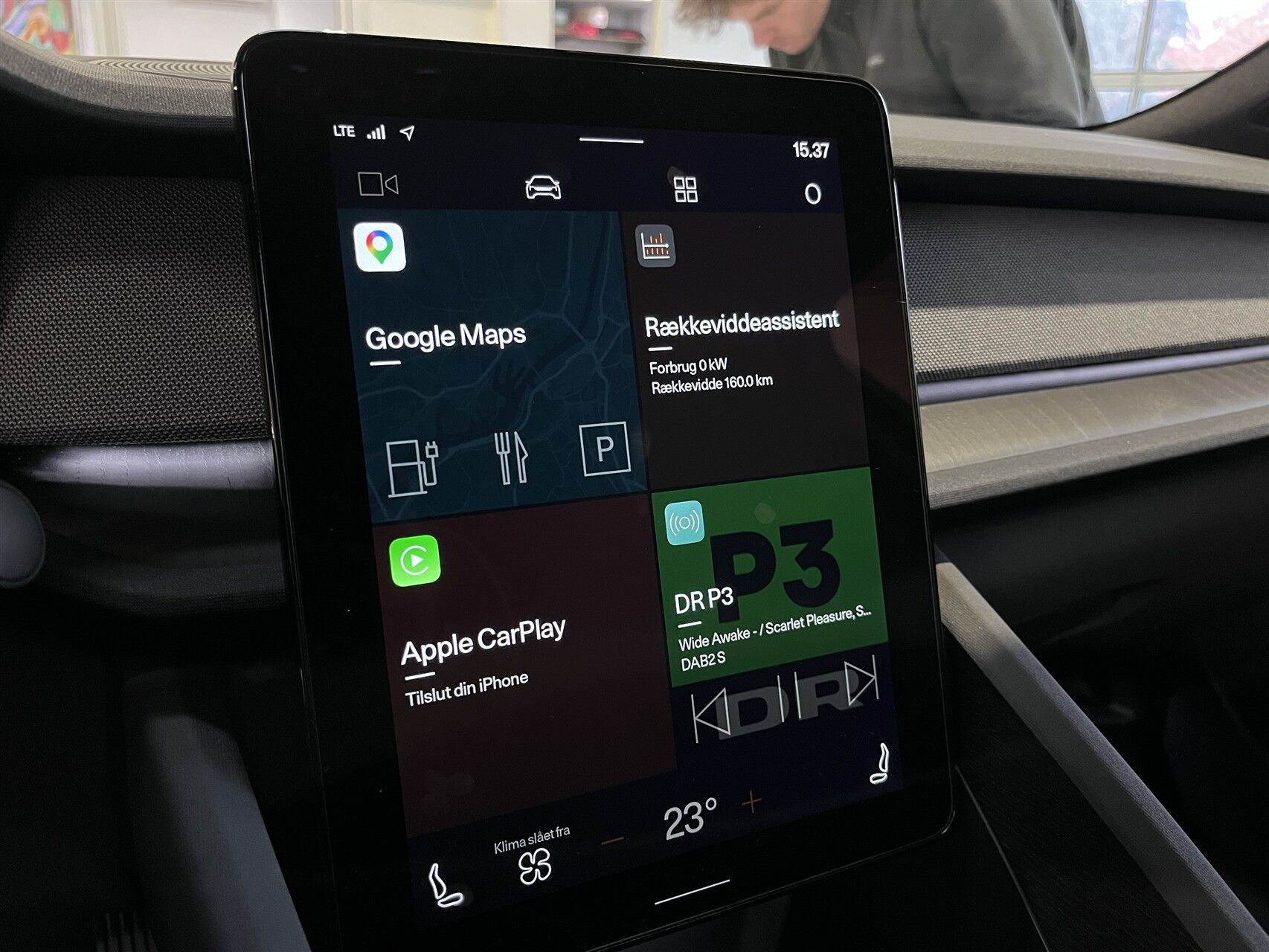 Hvid Polestar 2 fra 2024