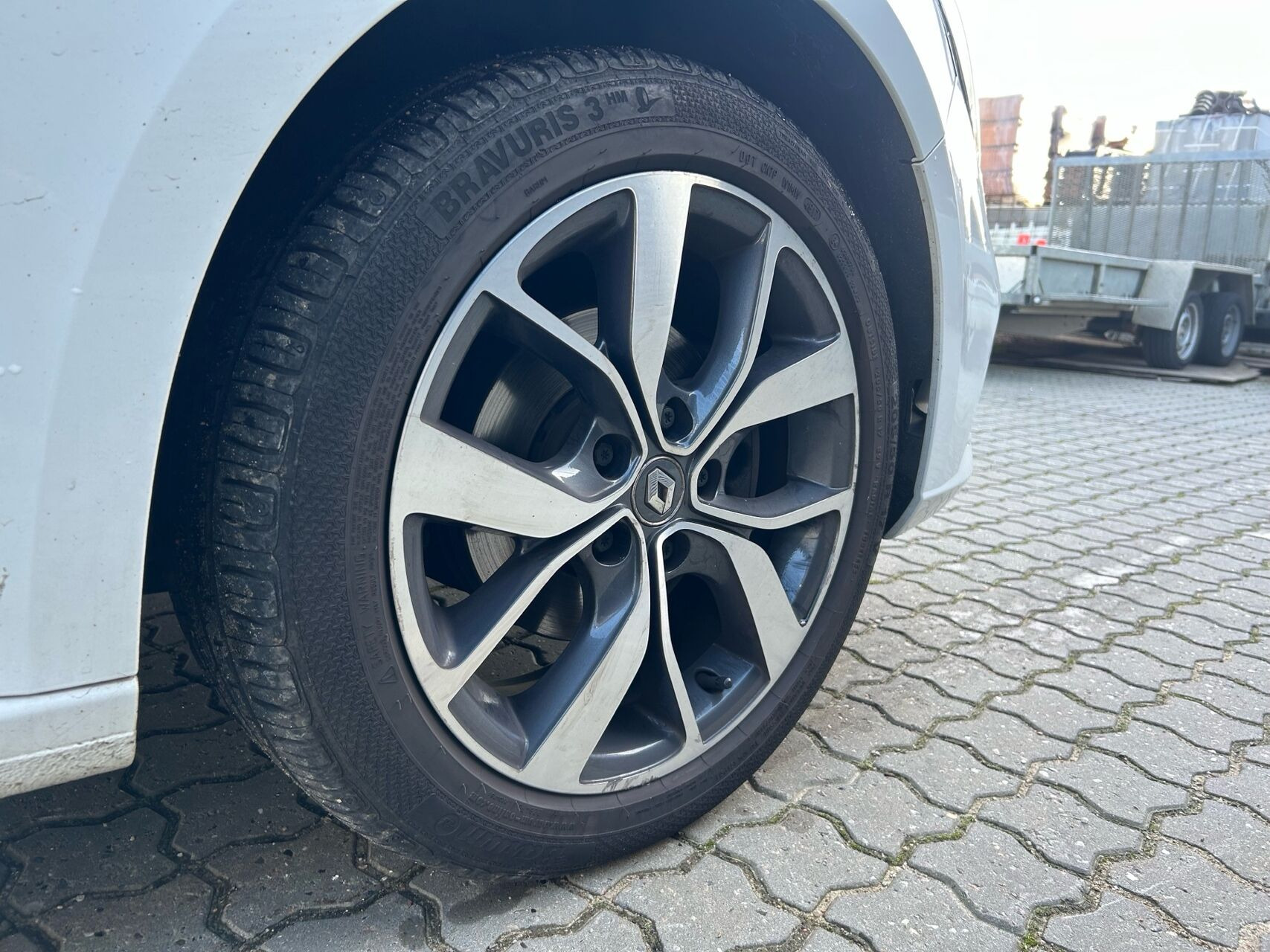 Hvid Renault Mégane fra 2018