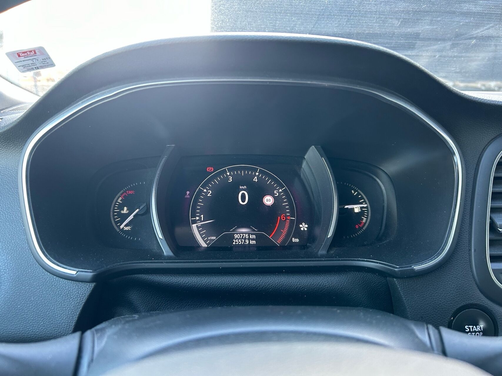 Hvid Renault Mégane fra 2018
