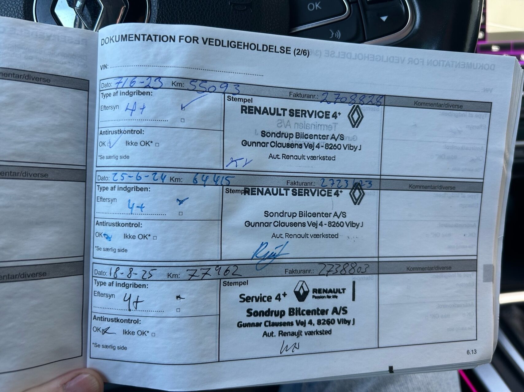 Hvid Renault Mégane fra 2018