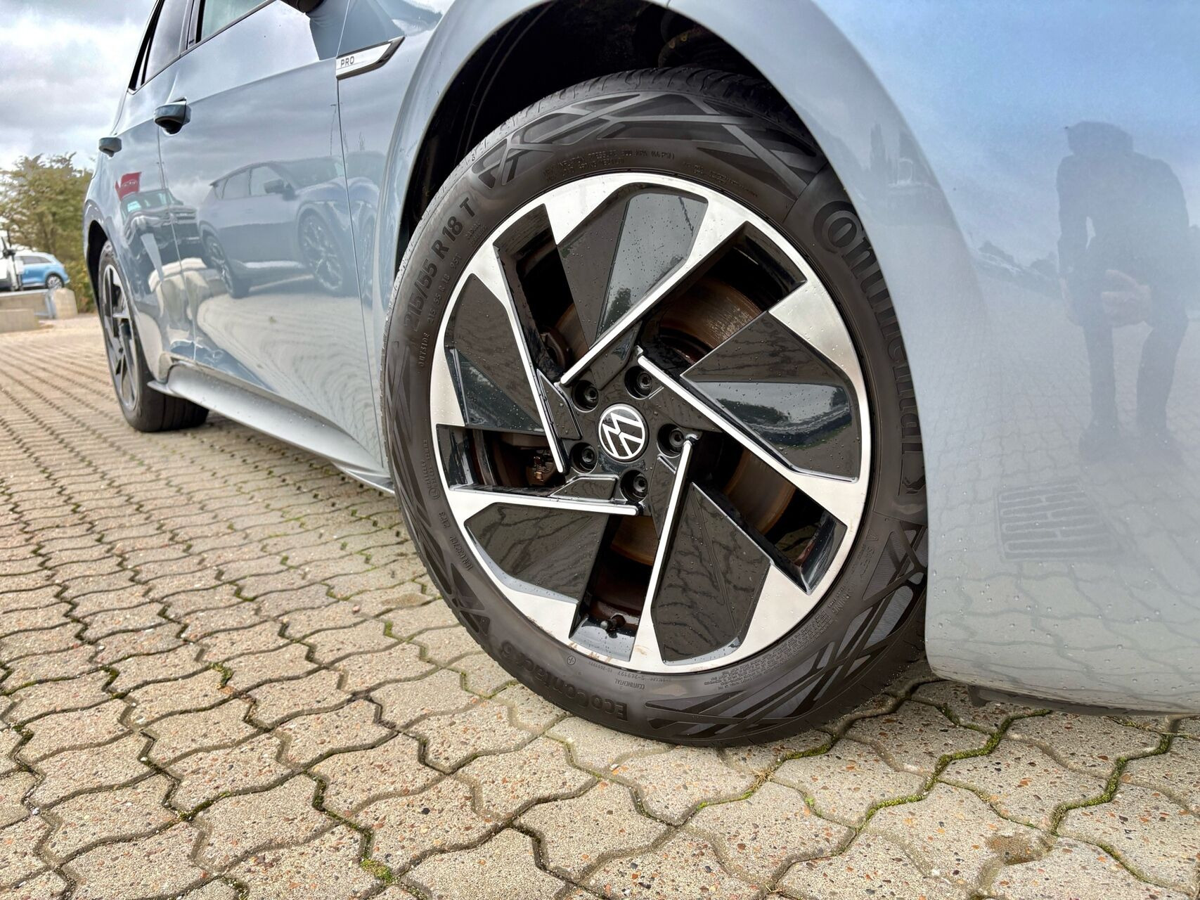 Blå VW ID.3 fra 2021
