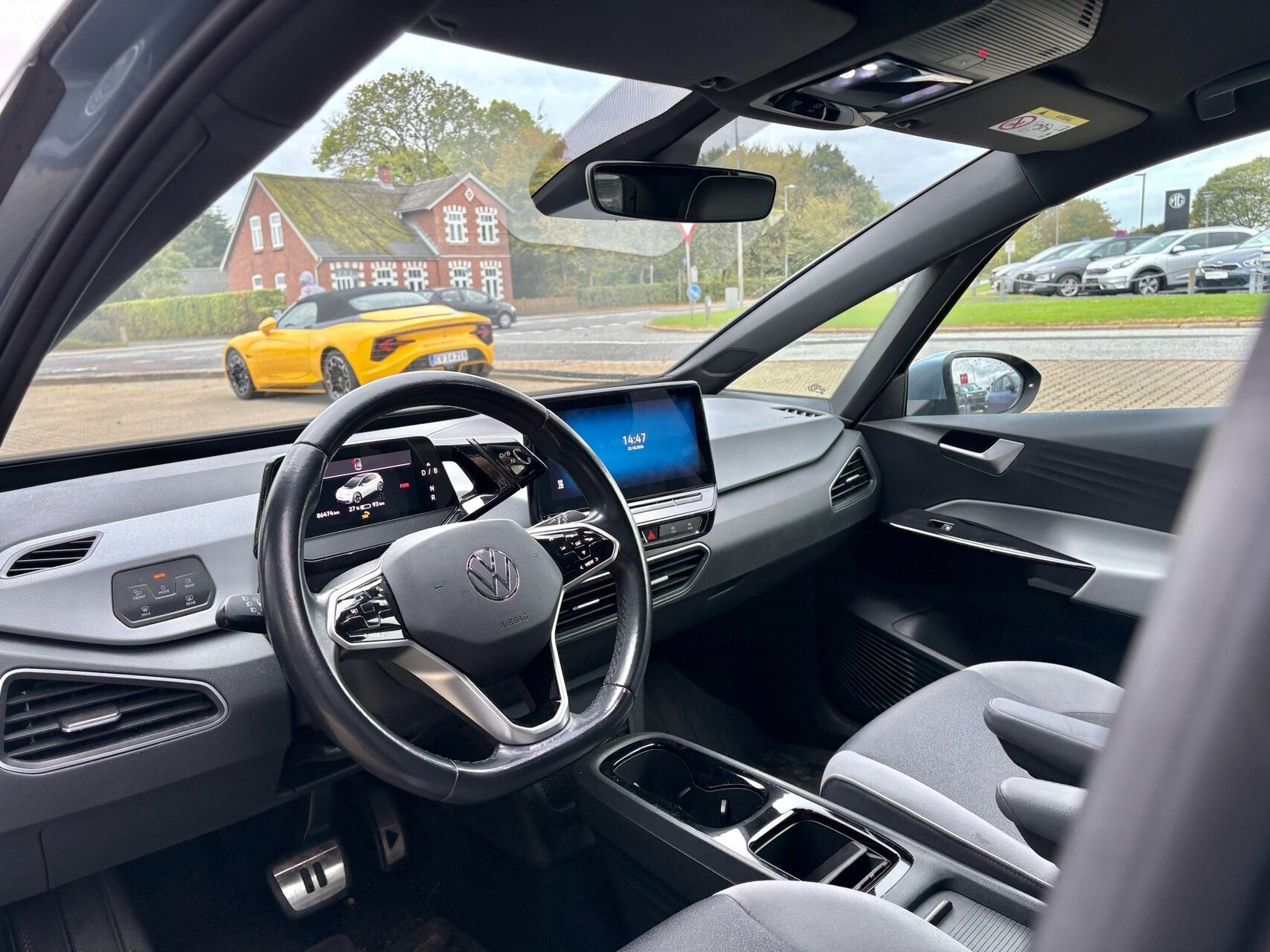 Blå VW ID.3 fra 2021