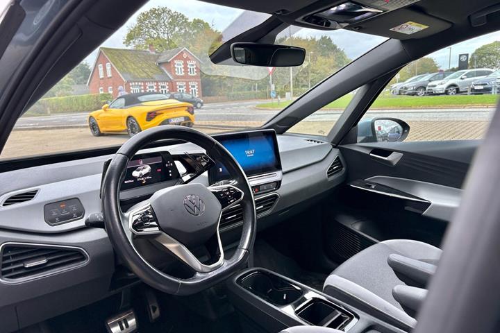 Blå VW ID.3 fra 2021