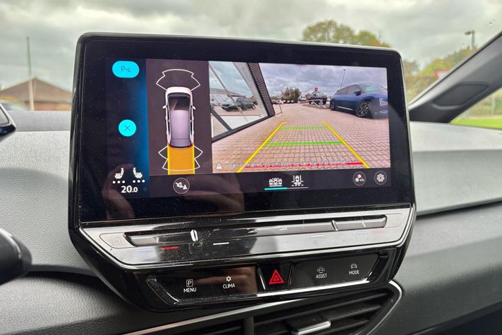 Blå VW ID.3 fra 2021