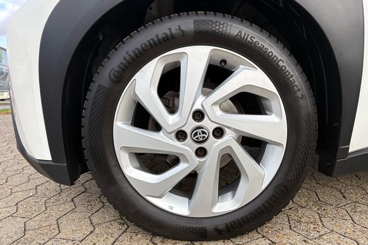 Hvid Toyota Aygo X fra 2022