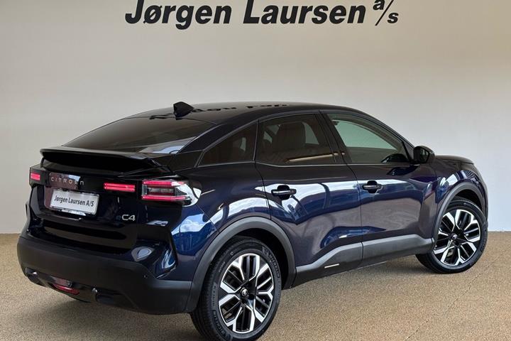 Blå Citroën ë-C4 fra 2025