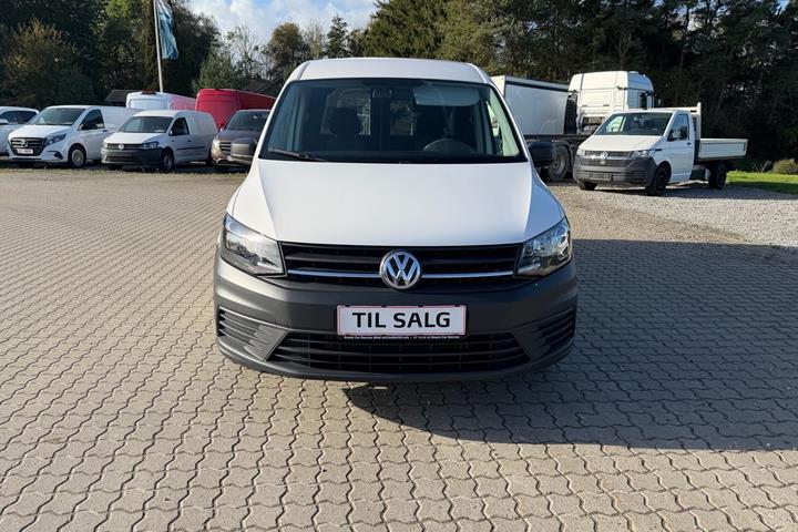 Hvid VW Caddy Maxi fra 2020