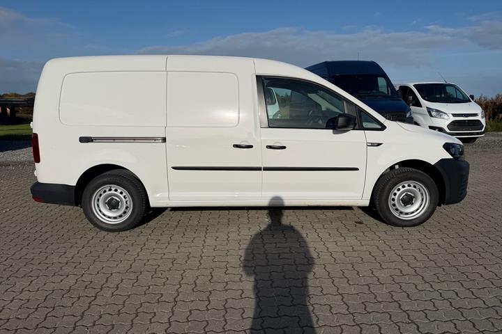 Hvid VW Caddy Maxi fra 2020