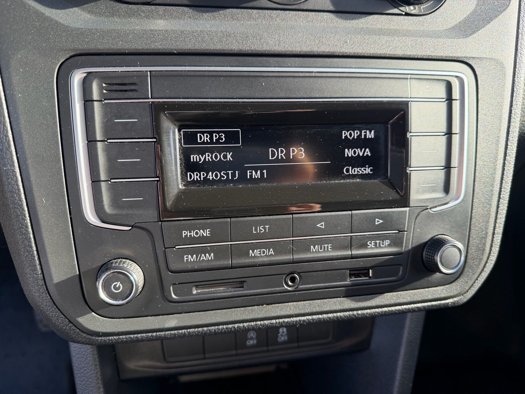 Hvid VW Caddy Maxi fra 2020