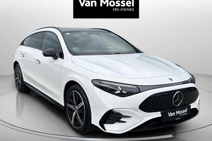 Hvid Mercedes CLA250+ fra 2026