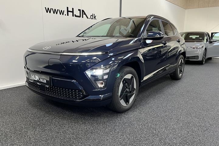 Blå Hyundai Kona fra 2025