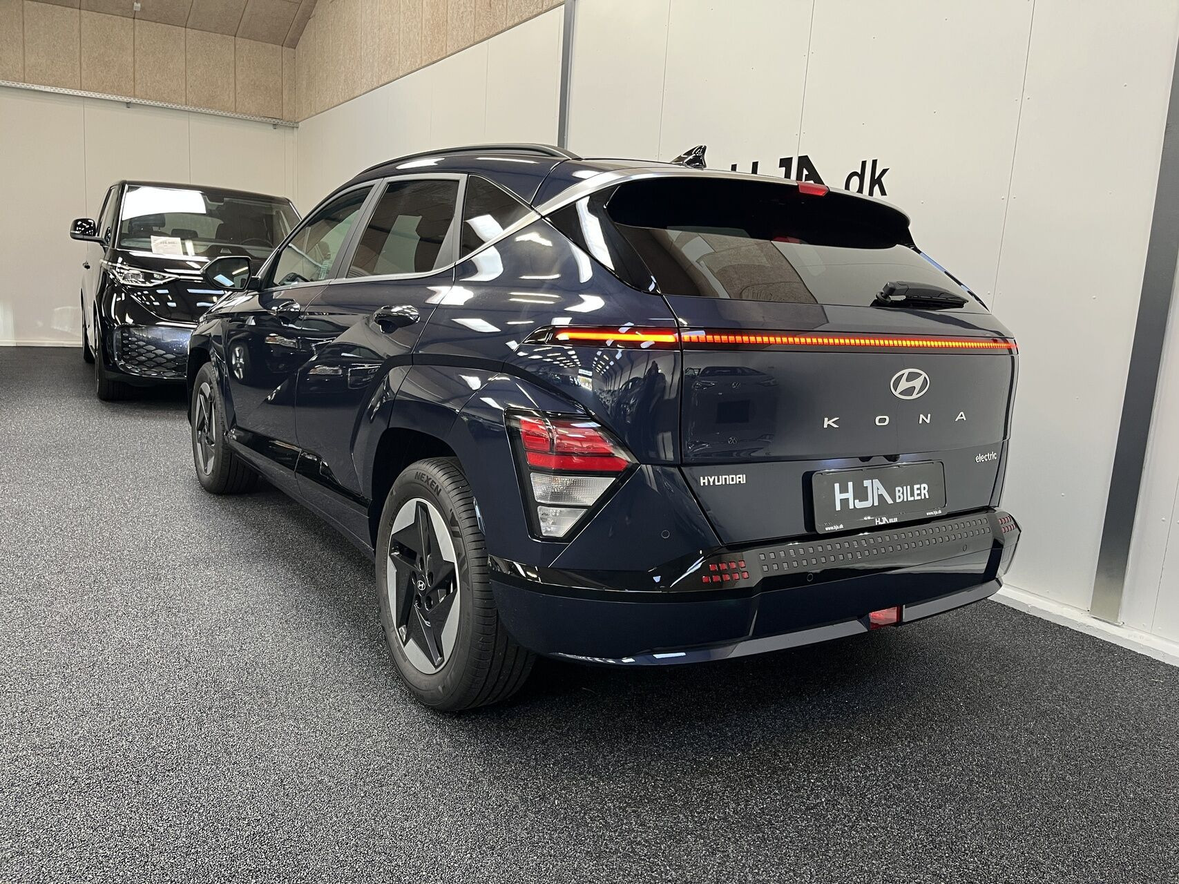 Blå Hyundai Kona fra 2025