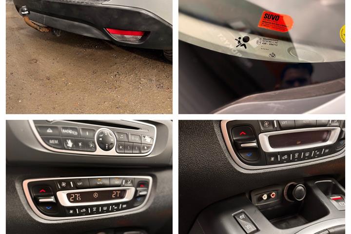 Sølv Renault Scenic III fra 2011