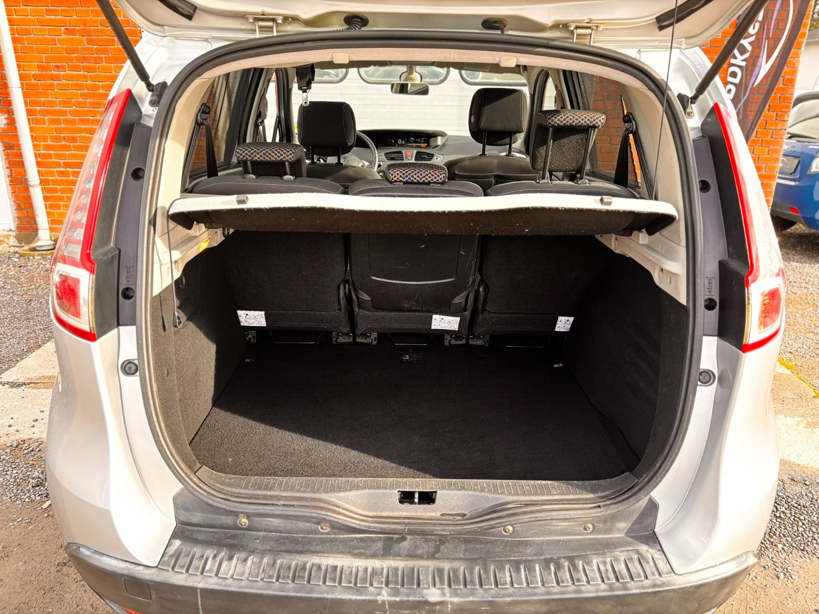 Sølv Renault Scenic III fra 2011
