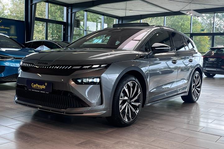 Grå Skoda Enyaq fra 2027