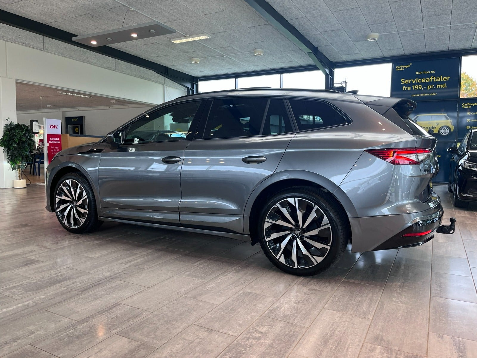 Grå Skoda Enyaq fra 2027