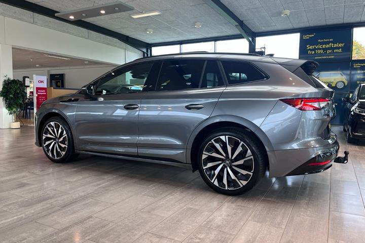 Grå Skoda Enyaq fra 2027