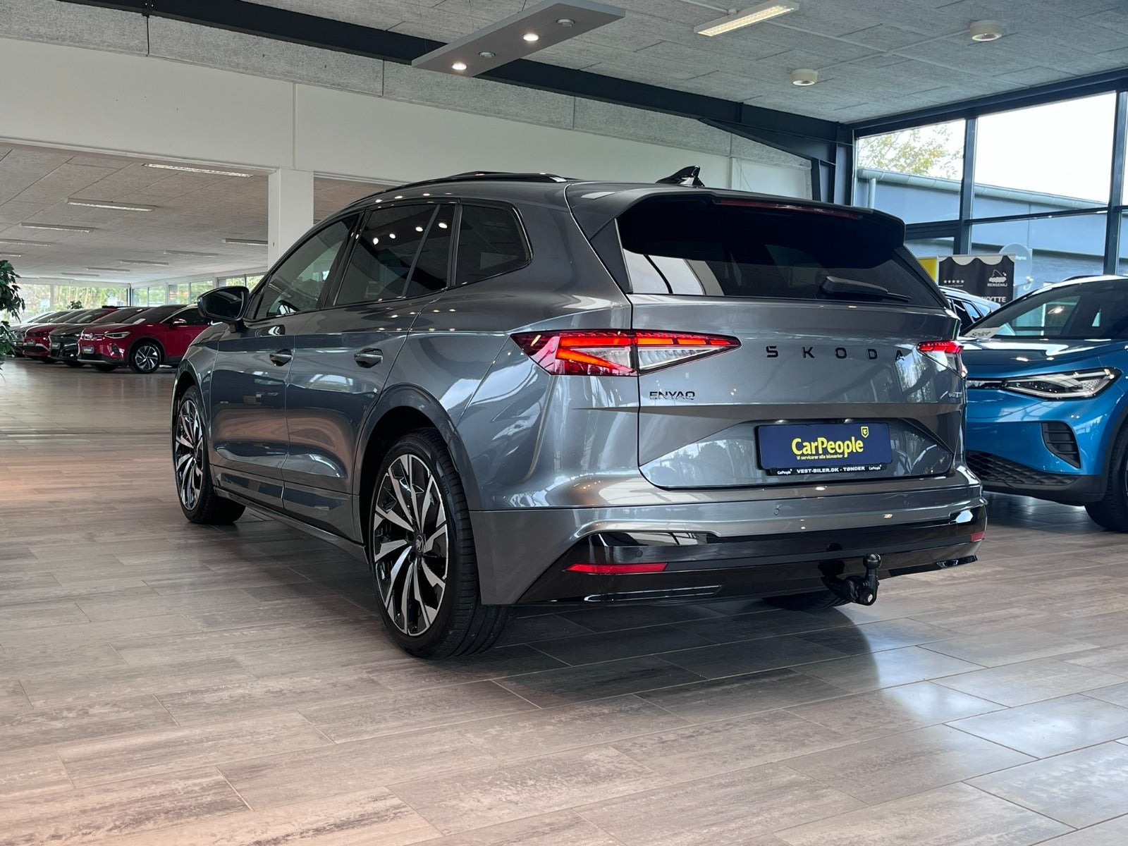 Grå Skoda Enyaq fra 2027