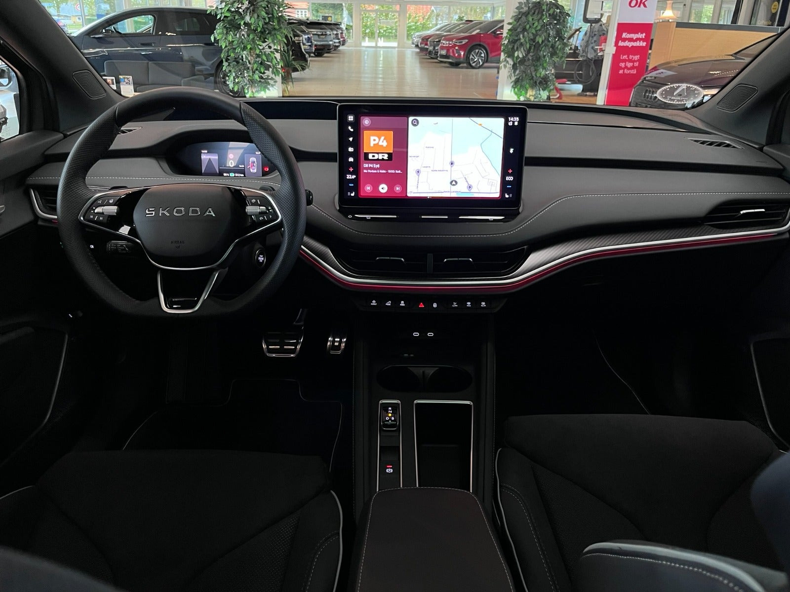 Grå Skoda Enyaq fra 2027