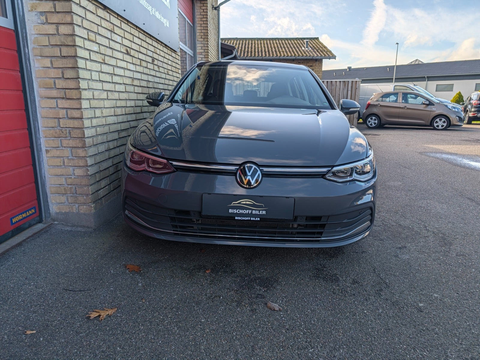 Grå VW Golf VIII fra 2022