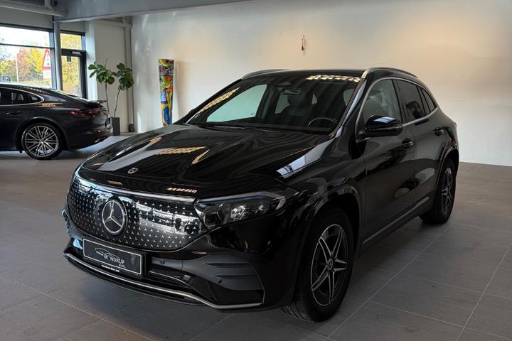 Sort Mercedes EQA350 fra 2024