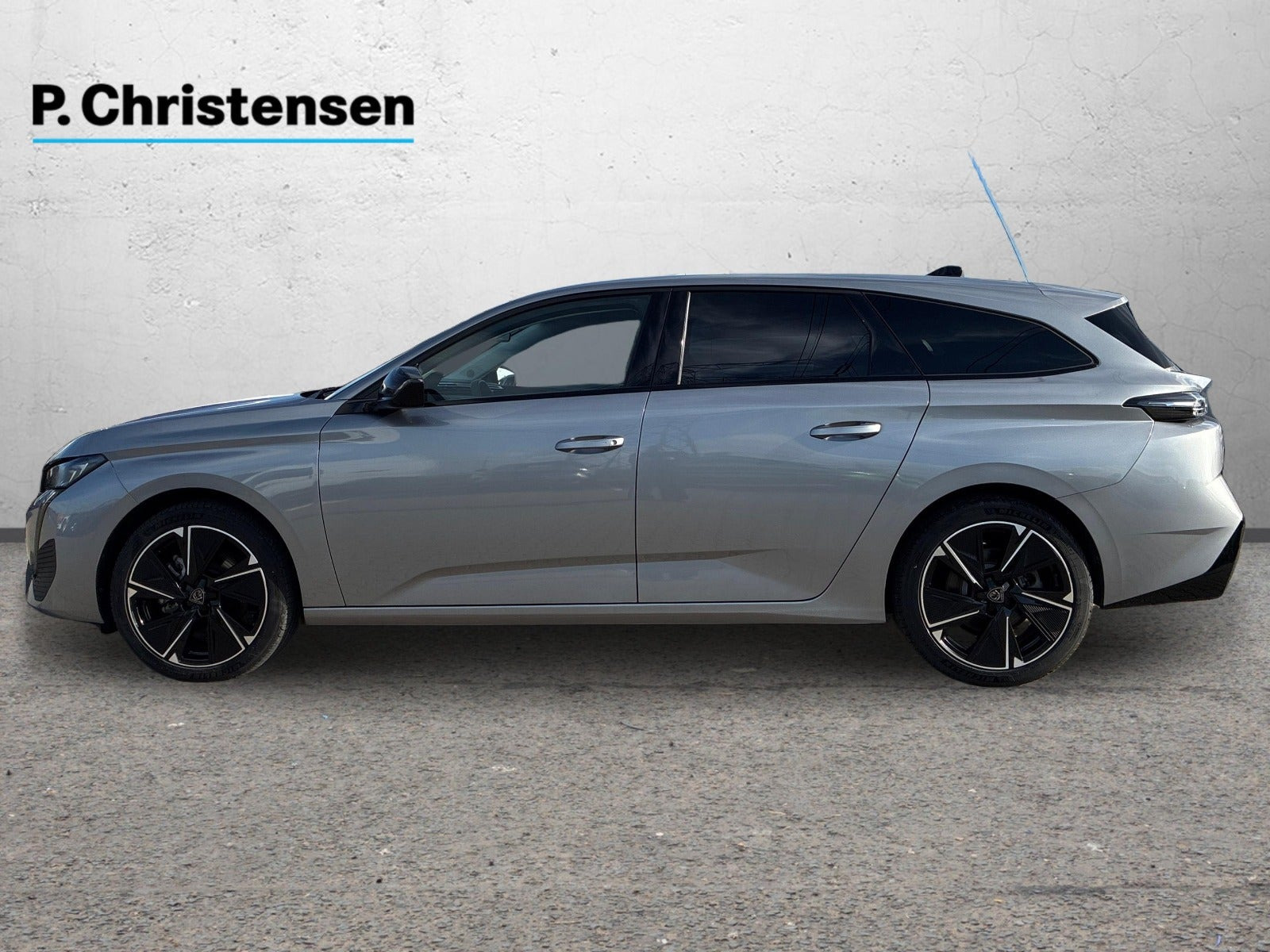 Sølv Peugeot E-308 fra 2024