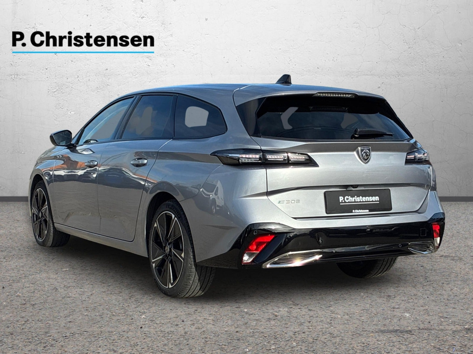 Sølv Peugeot E-308 fra 2024