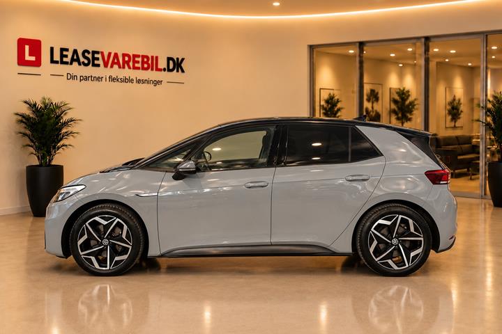 Grå VW ID.3 fra 2022