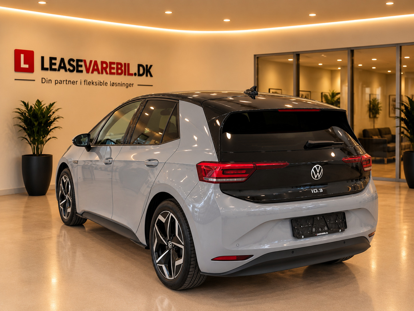 Grå VW ID.3 fra 2022