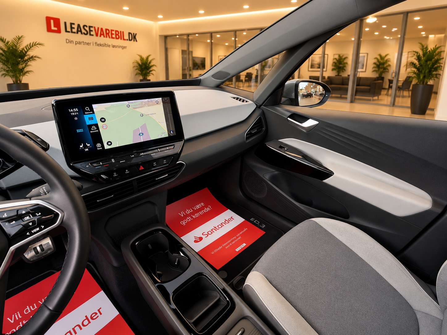 Grå VW ID.3 fra 2022