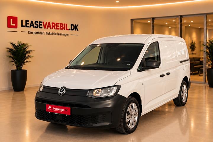 Hvid VW Caddy Maxi fra 2022