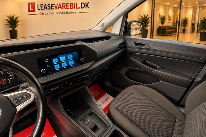 Hvid VW Caddy Maxi fra 2022