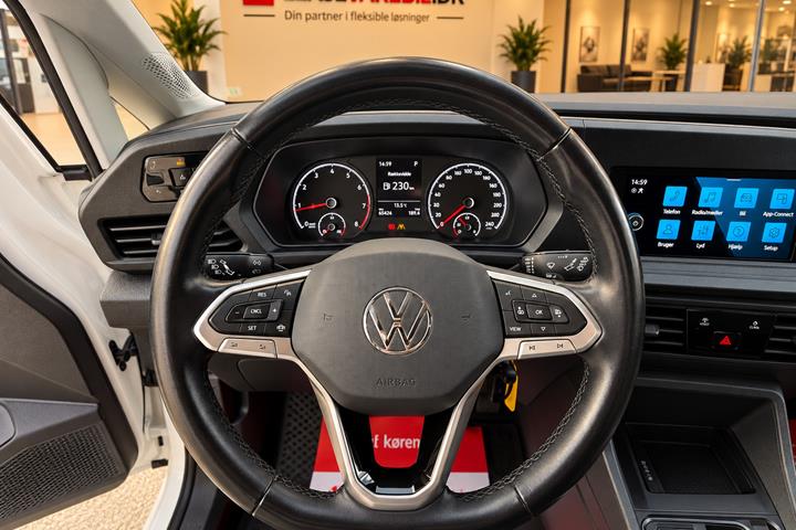 Hvid VW Caddy Maxi fra 2022