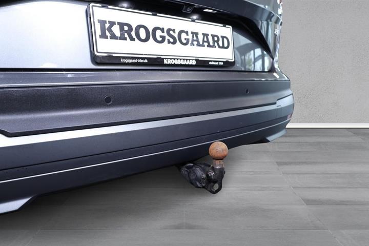 Grå Skoda Enyaq fra 2023