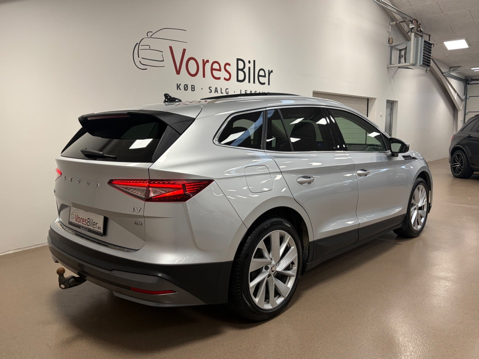 Sølv Skoda Enyaq fra 2021