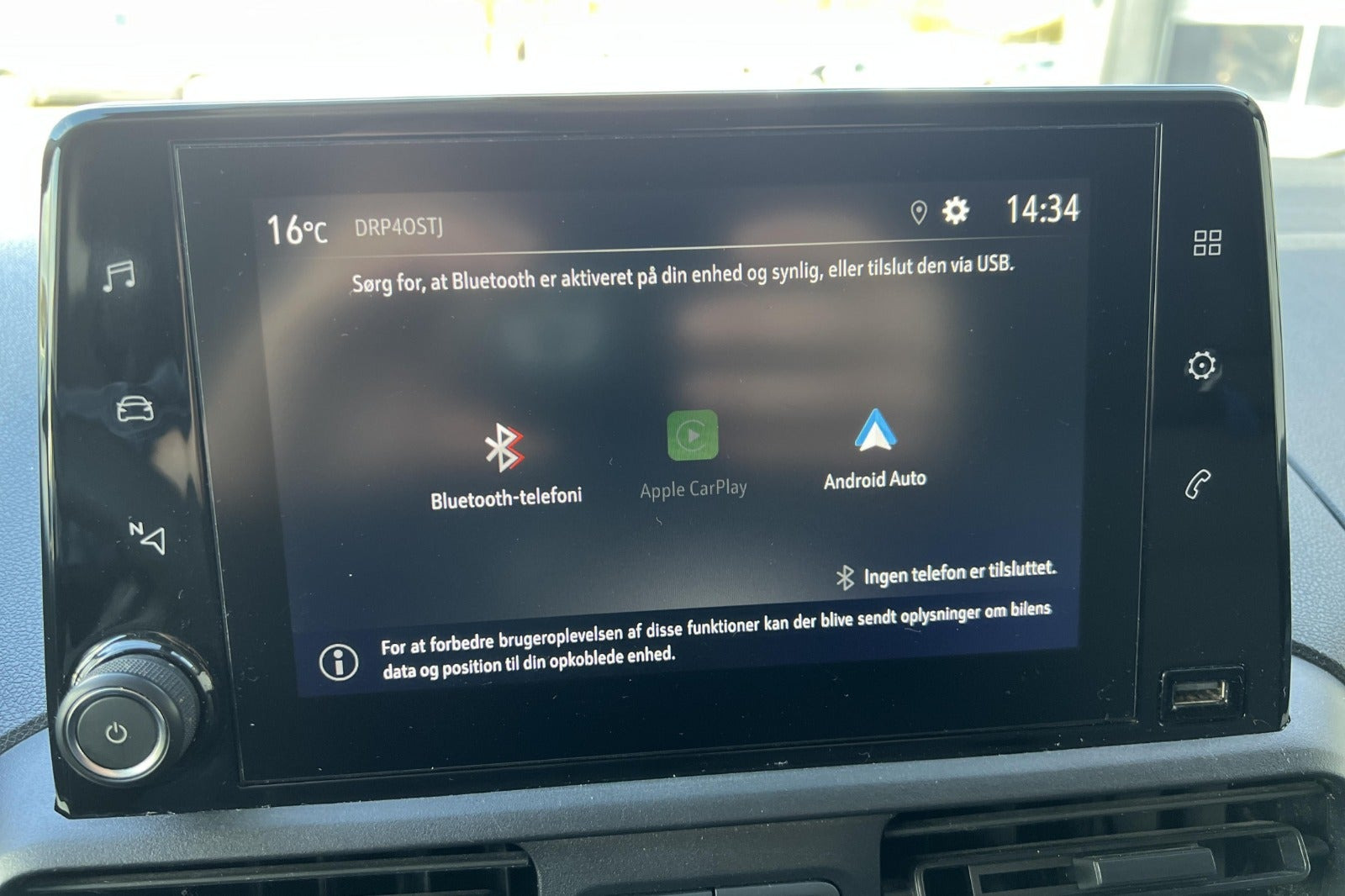 Hvid Opel Combo fra 2019