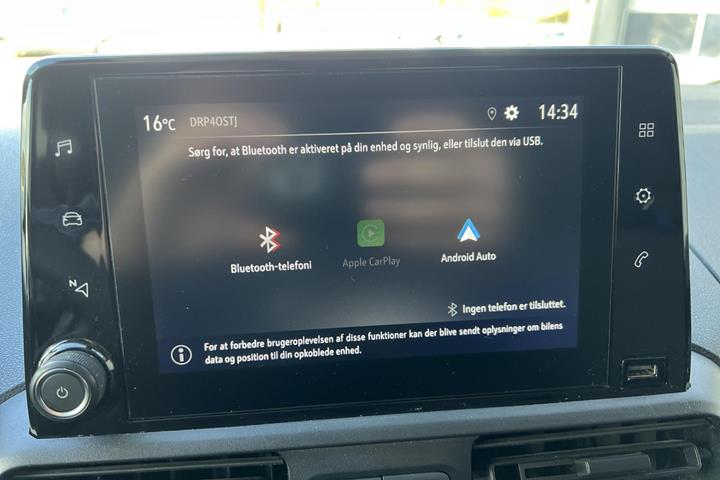 Hvid Opel Combo fra 2019